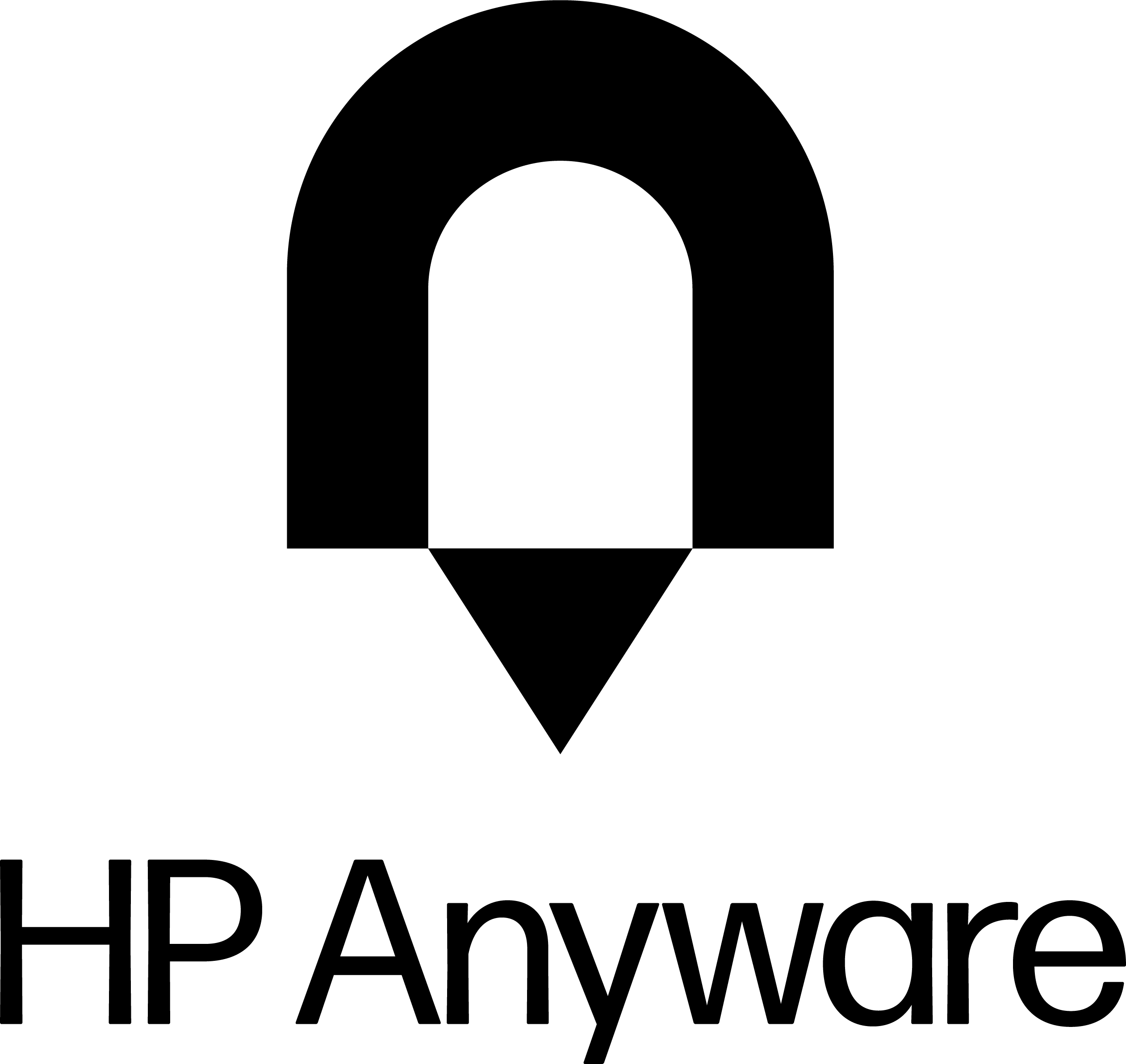 HP Anyware logo