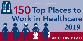 Logo for 150 Top Places to Work in Healthcare