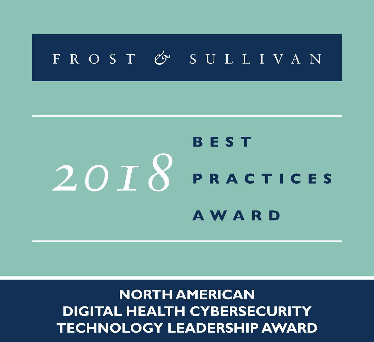 Frost & Sullivan presents their 2018 North American Technology Leadership Award to Imprivata