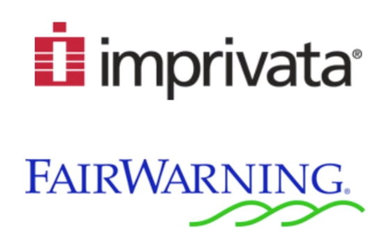 Imprivata and FairWarning logos