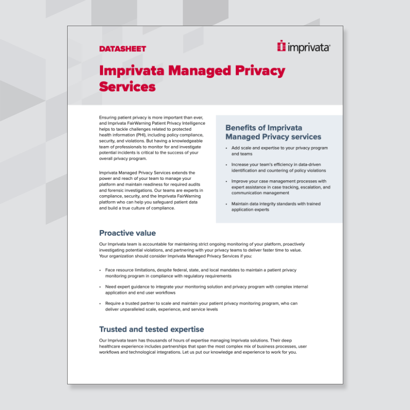 imprivata-managed-privacy-services
