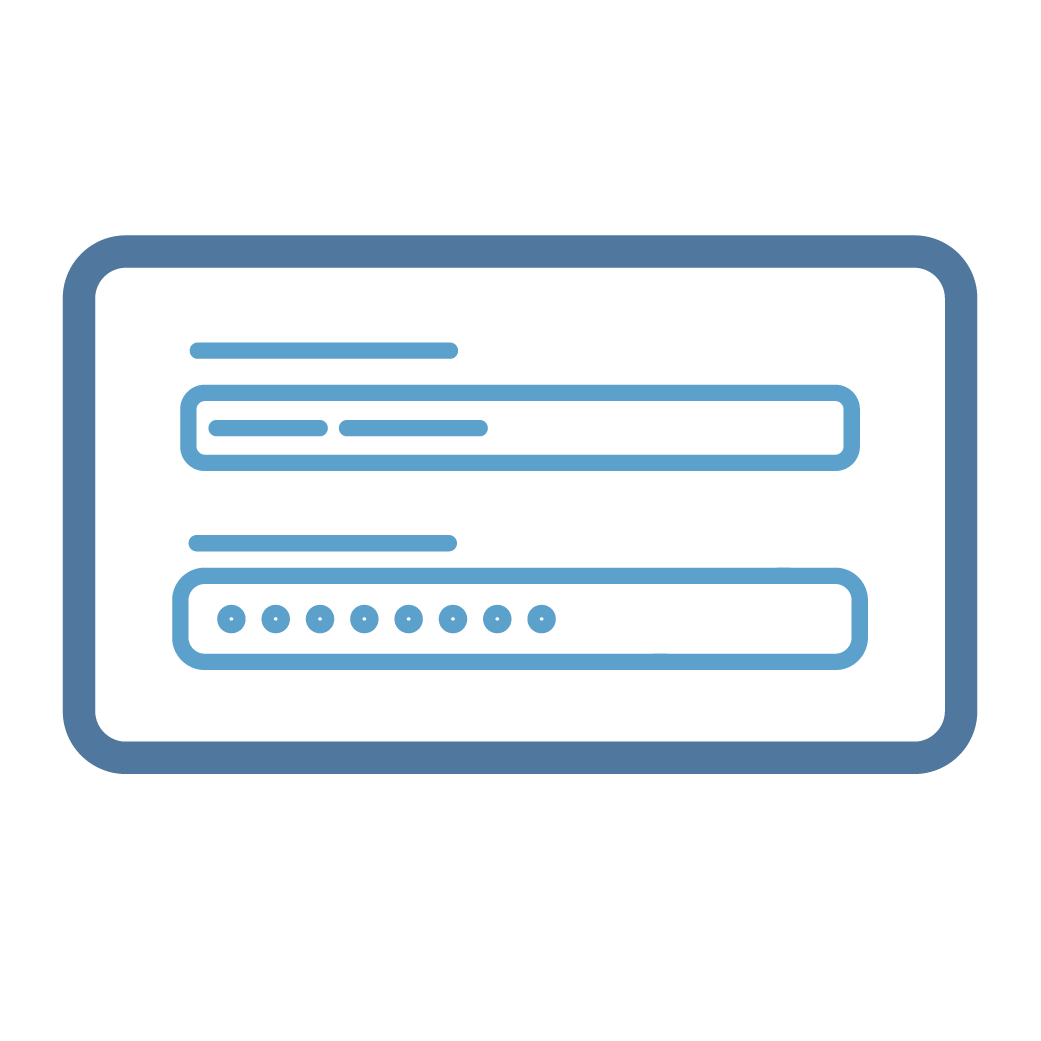 Icon of a login UI