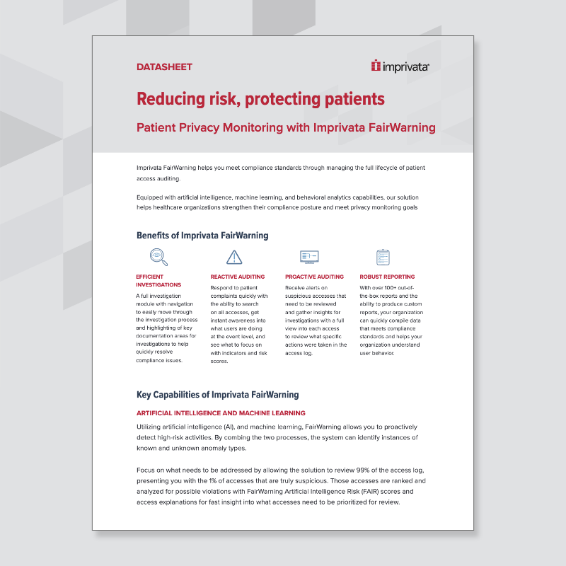 Reducing risk, protecting patients teaser image