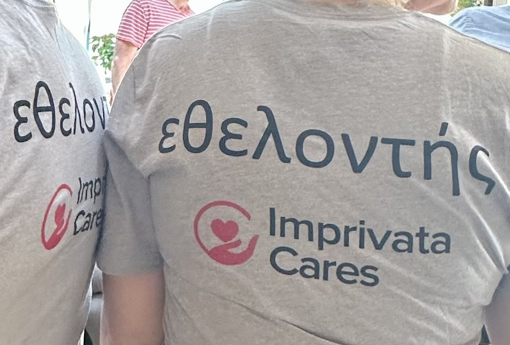 Imprivata Cares shirt