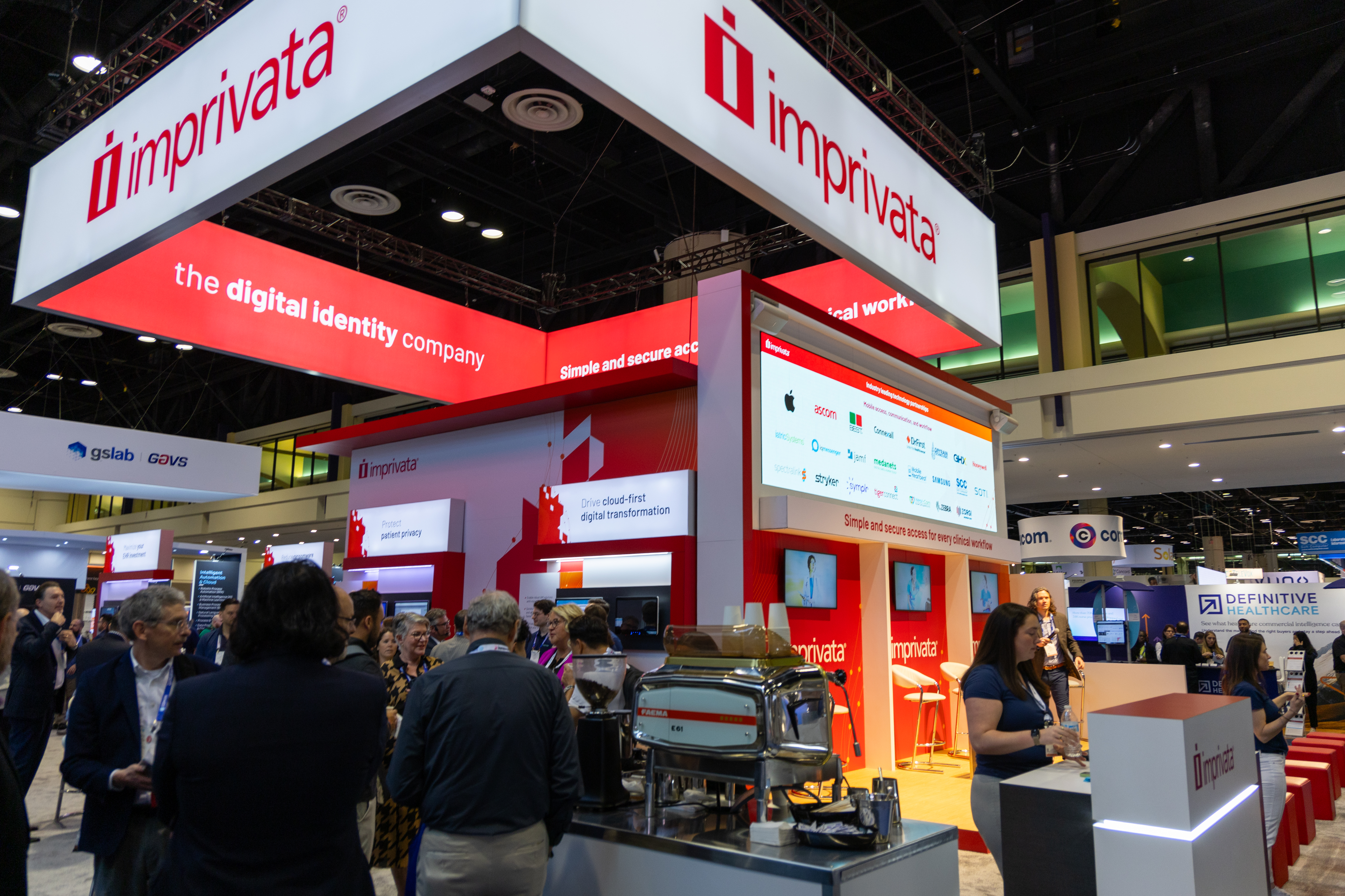 Imprivata HIMSS24 booth