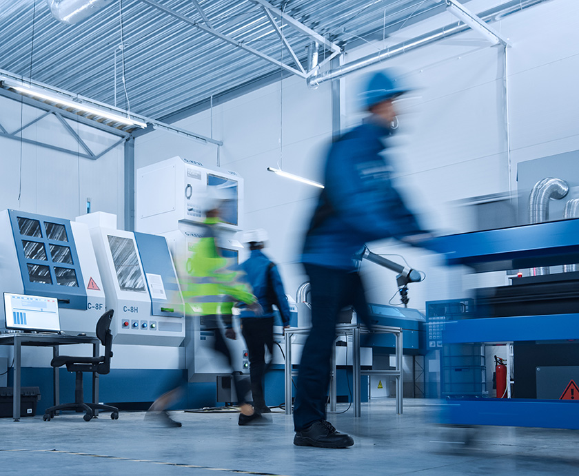 Manufacturers in motion