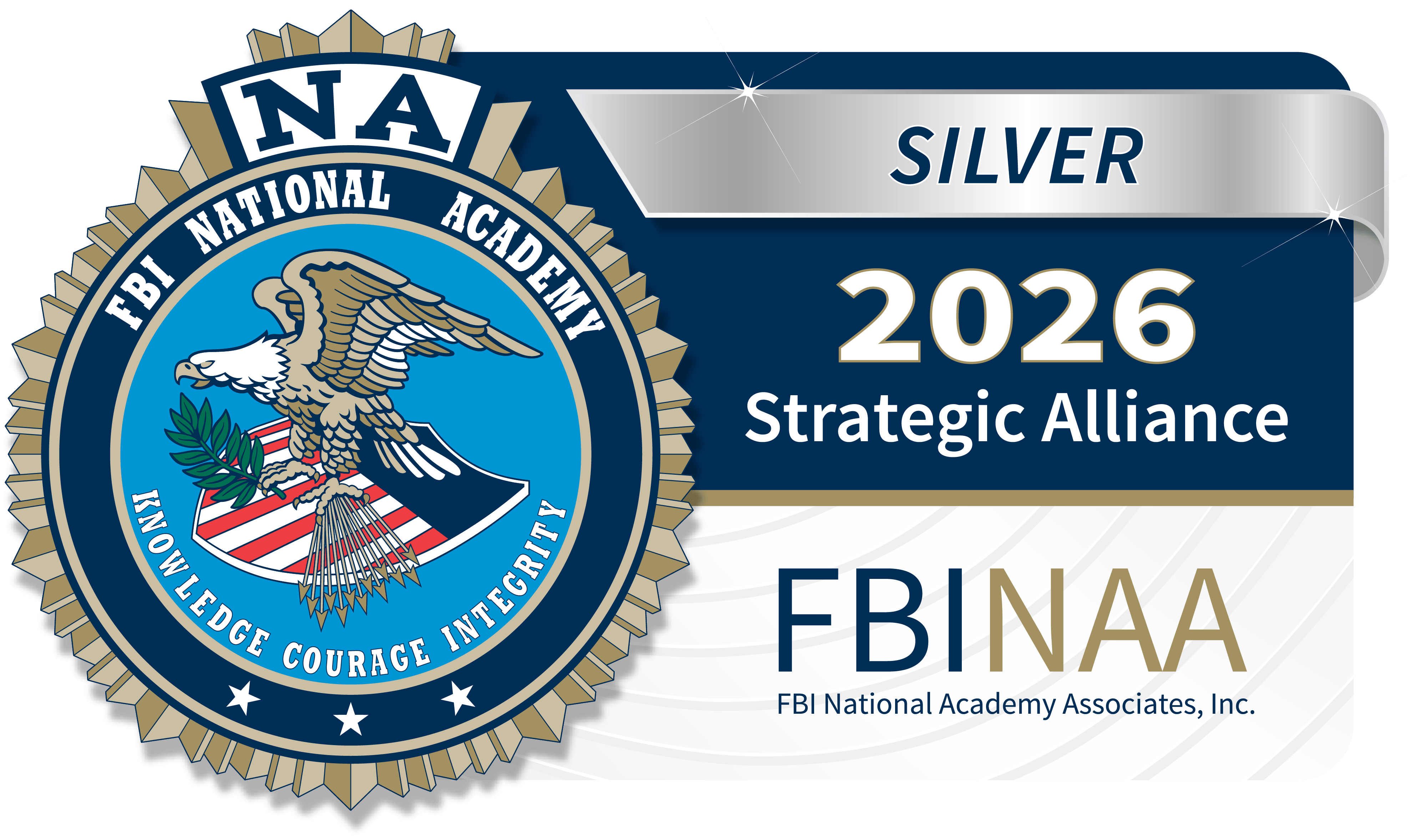 FBI National Academy 2026 Strategic Alliance Badge