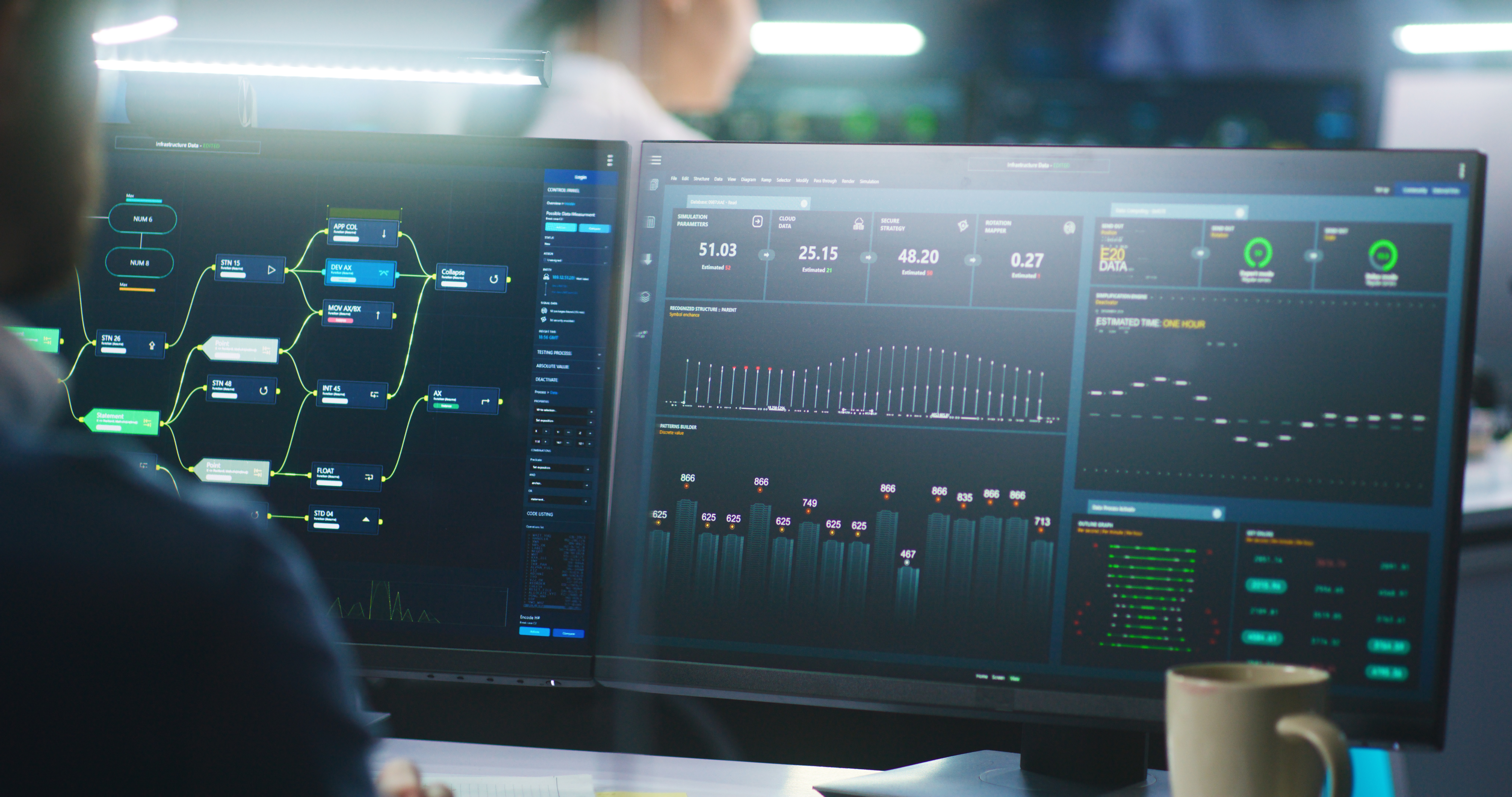 Photo of software engineer working