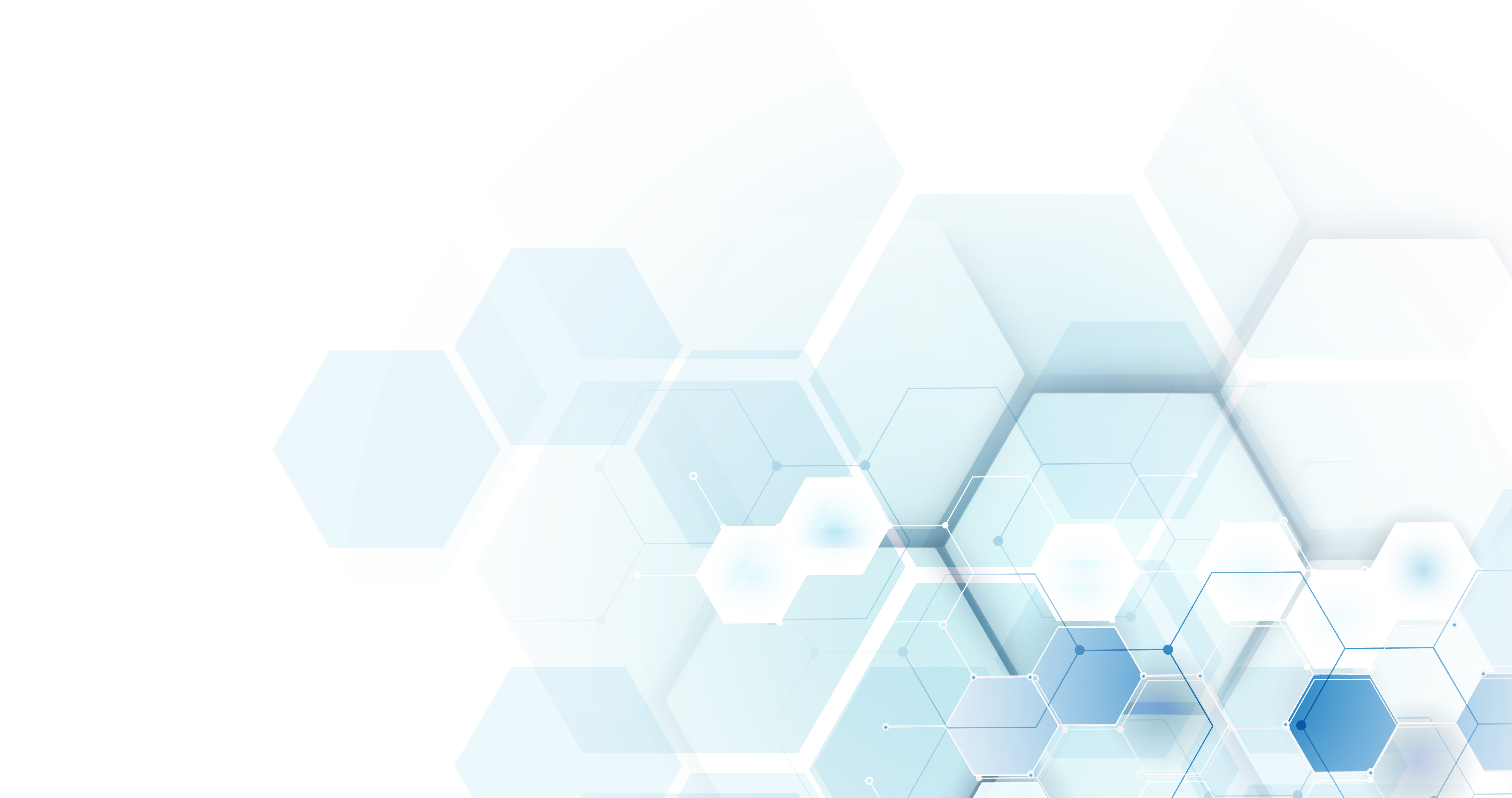 Hexagon hero background