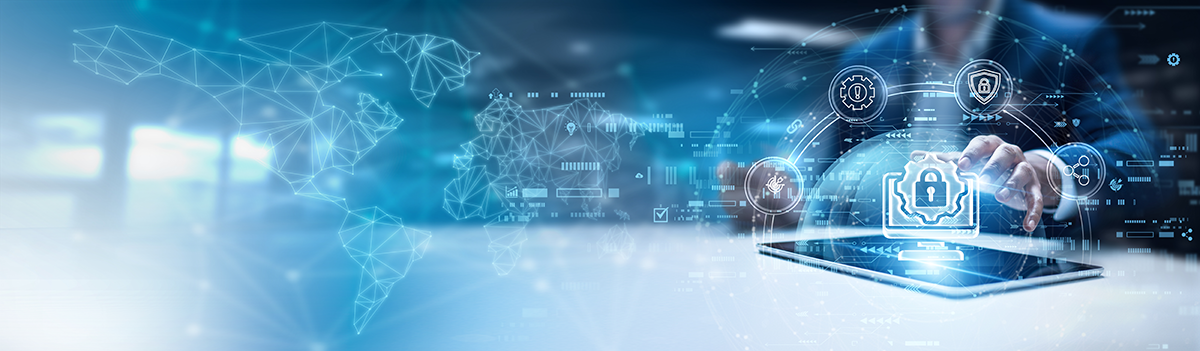 Image illustrating privileged access management (PAM), access management data, identity and access management (IAM), digital identity protection, and cybersecurity