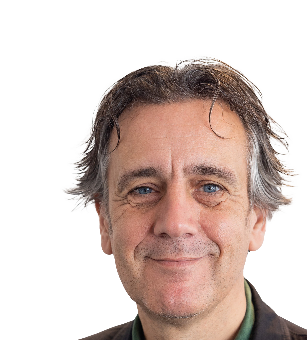 Headshot of author Andy Kinnear