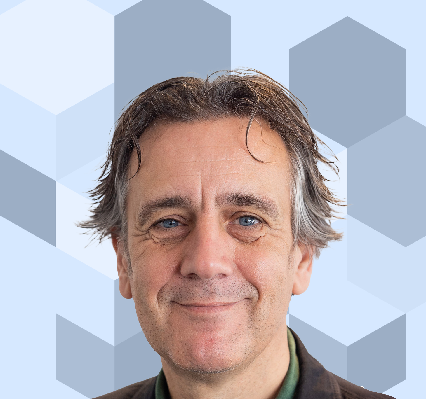 Headshot of author Andy Kinnear