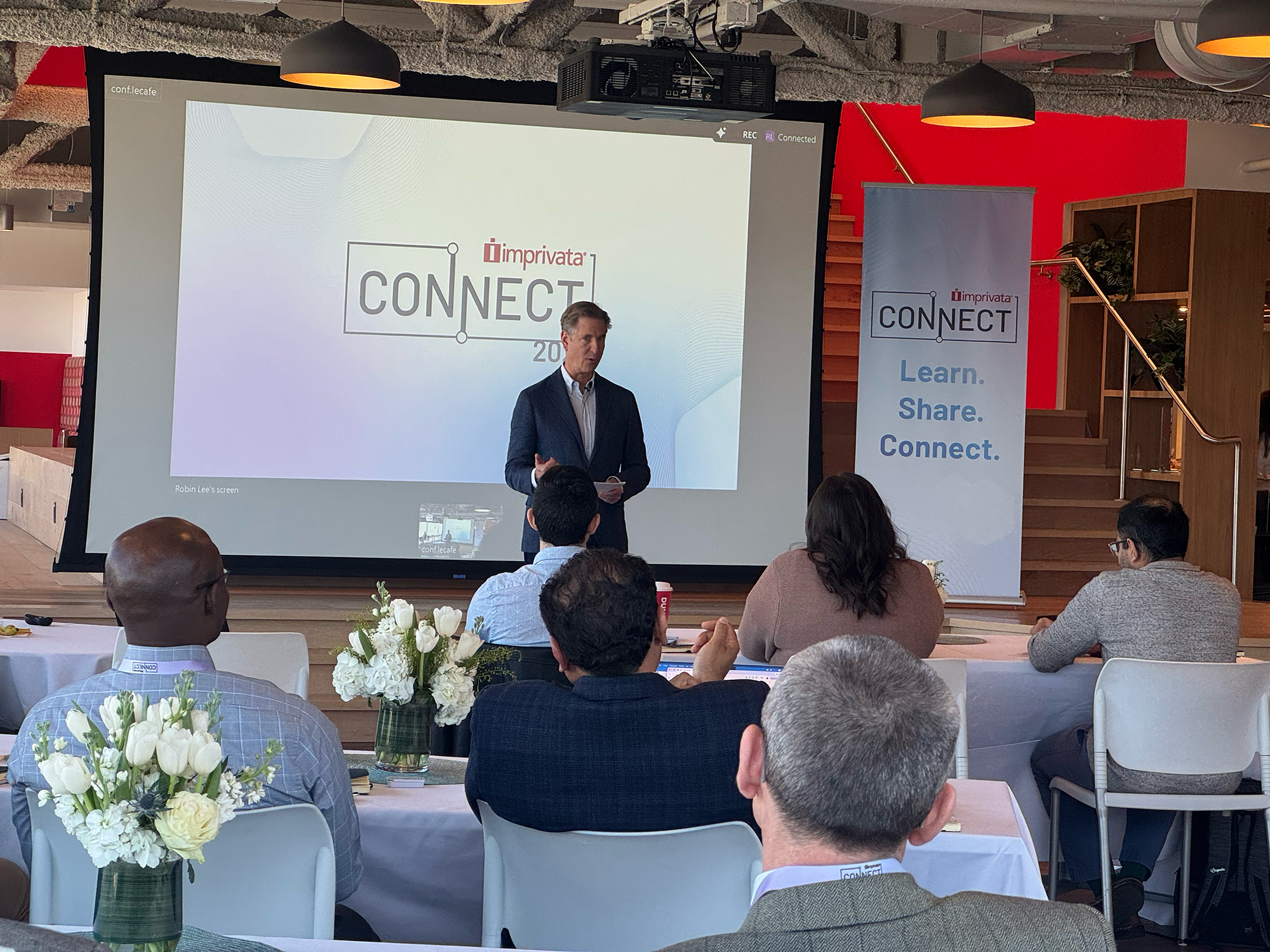 Fran presenting to Imprivata