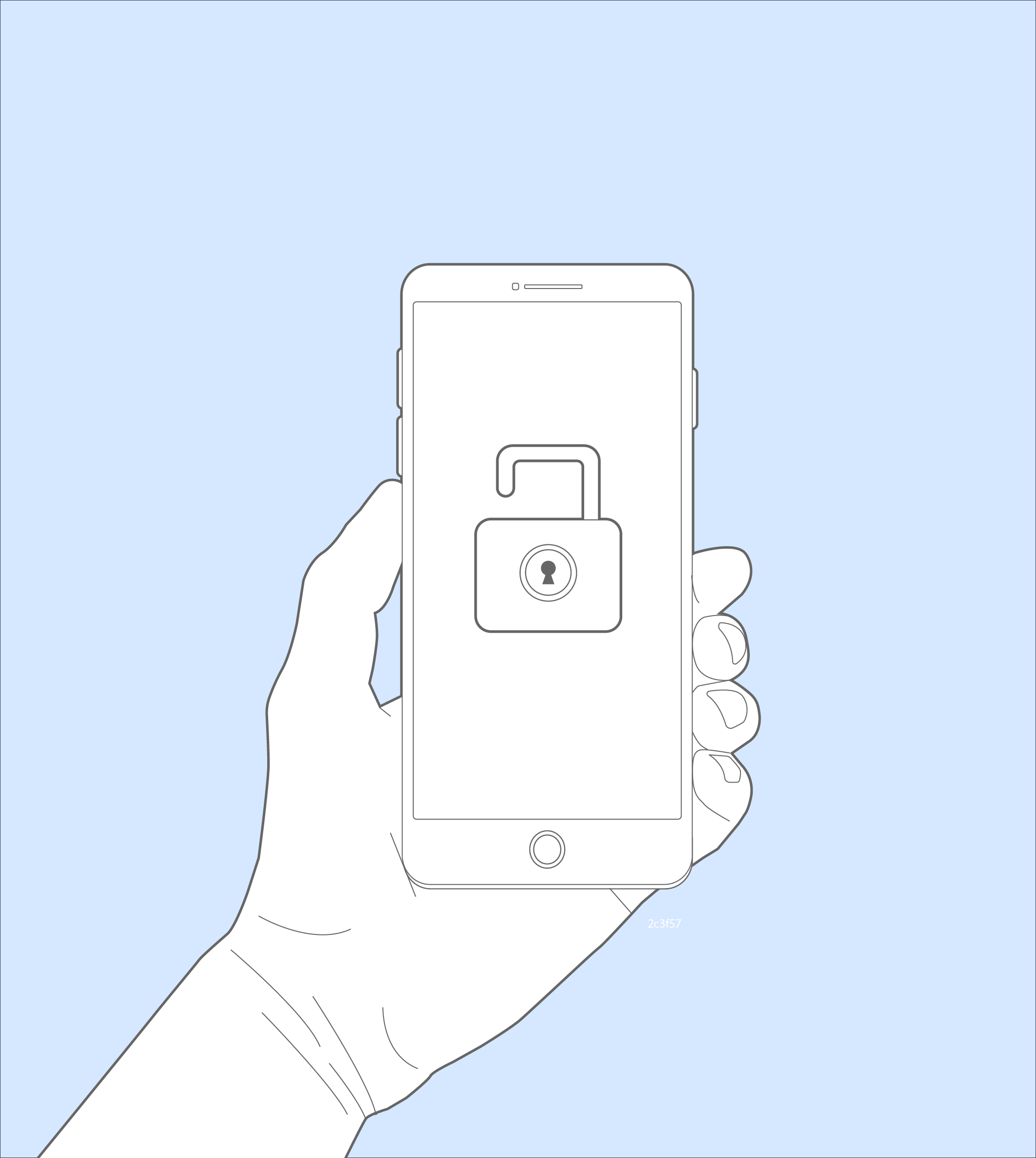 Illustration of Mobile User