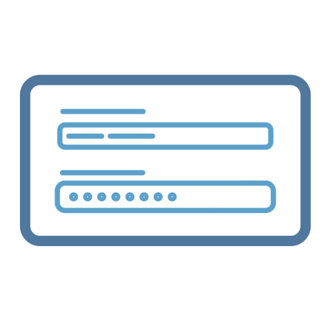 Icon of a login UI